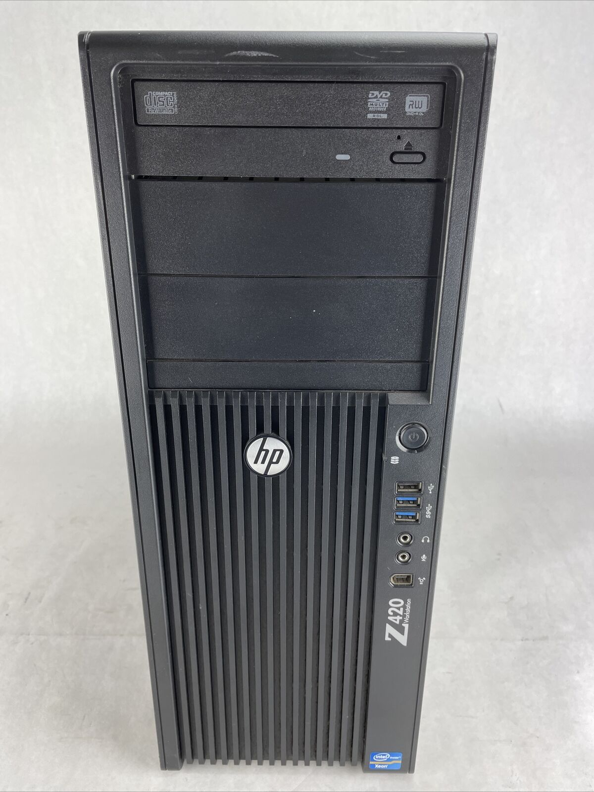 HP Z420 Workstation MT Intel Xeon E51650 3.2GHz 32GB RAM No HDD No OS