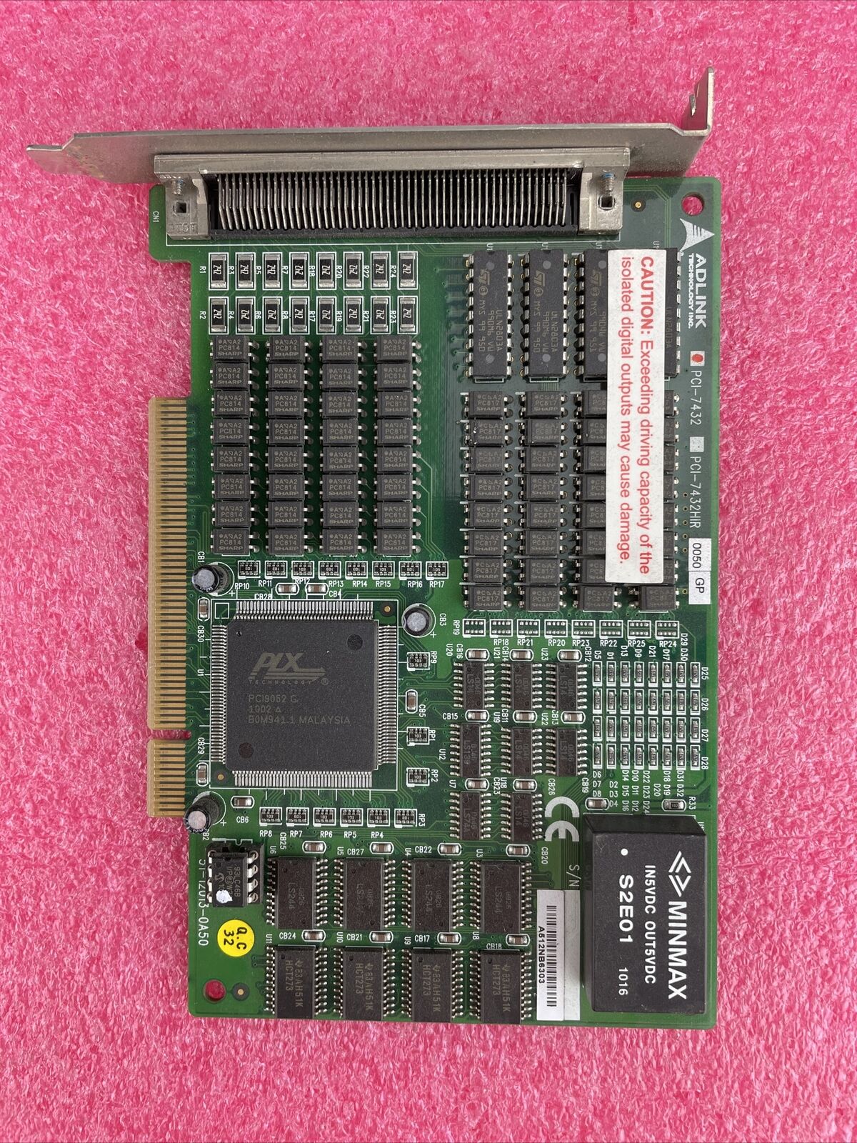 ADLINK PCI-7248 DATA ACQUISITION PCI CARD