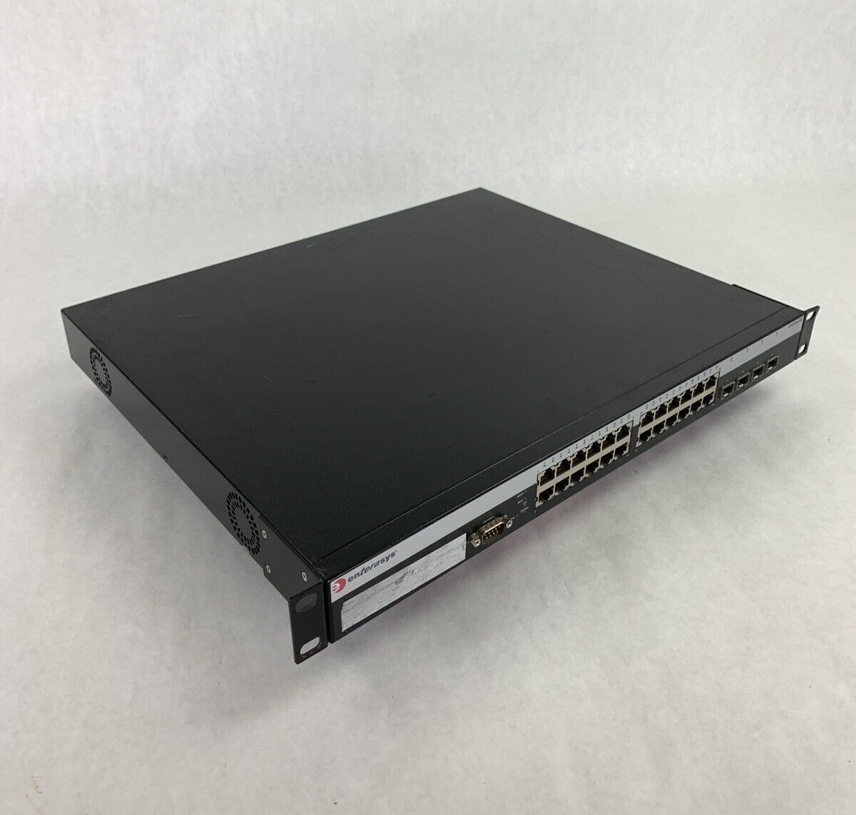 Enterasys C3G124-24P 24 Port PoE Gigabit Managed Network Switch