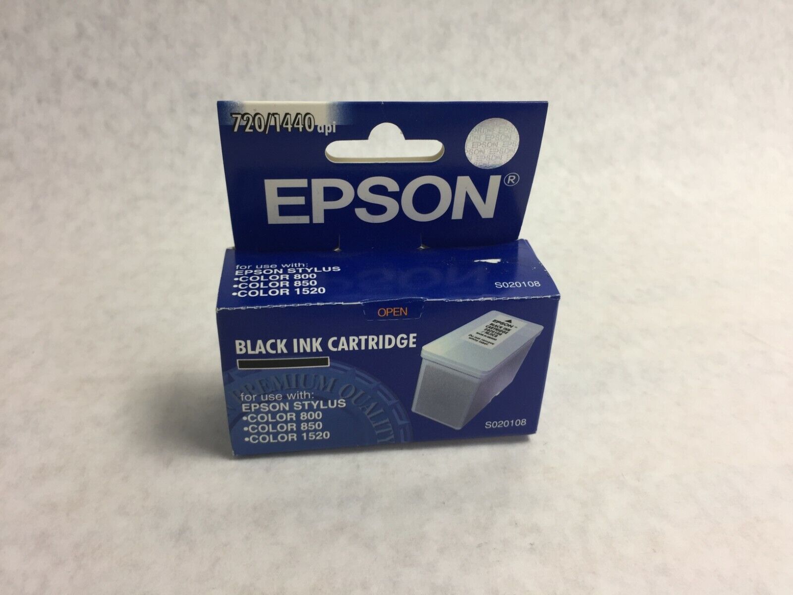 OEM Epson Black Ink Cartridge S020108