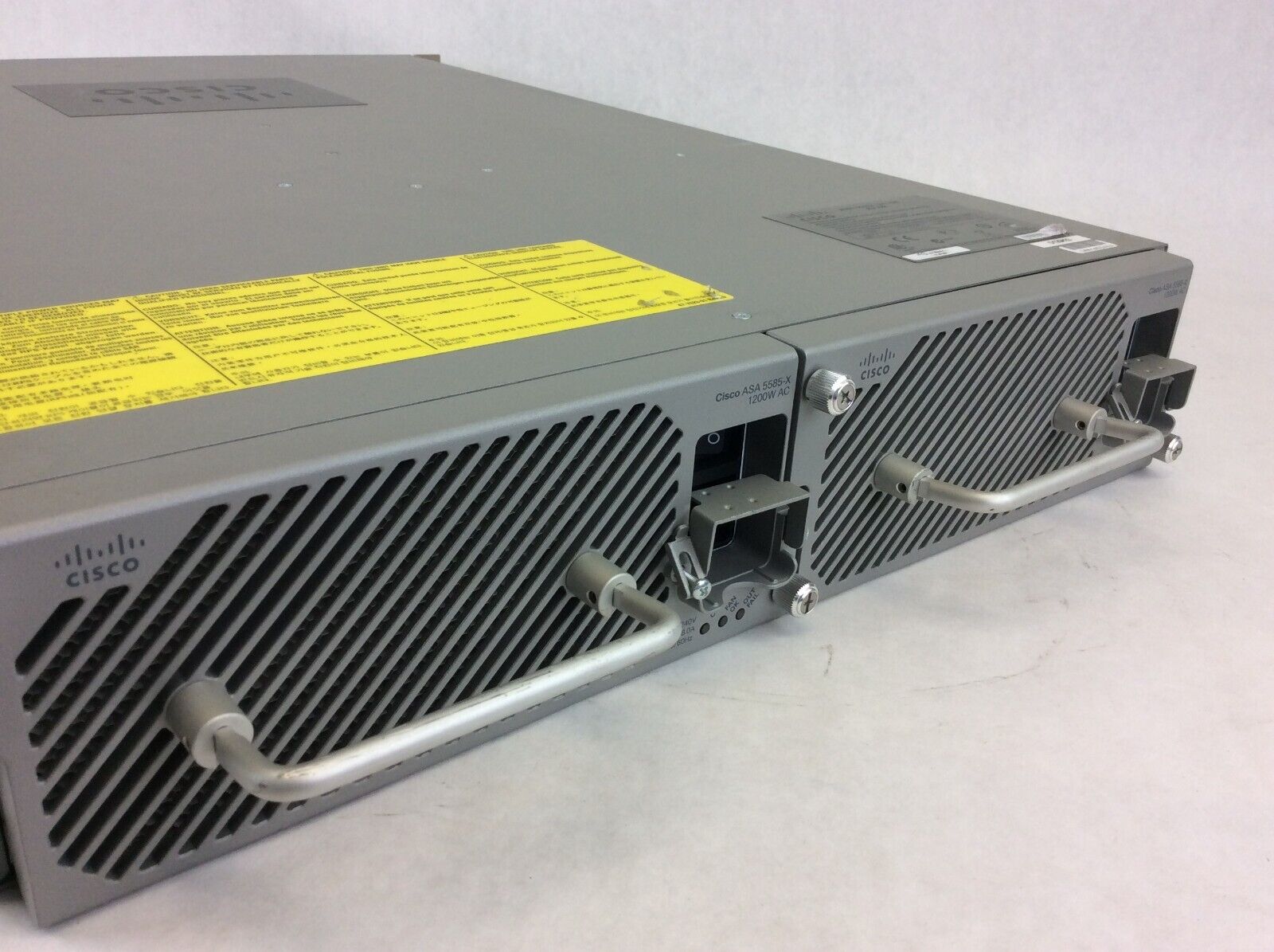 Cisco ASA 5585-X 8-Port GbE Firewall Security Appliance w/ 2 5580-X SSP-10