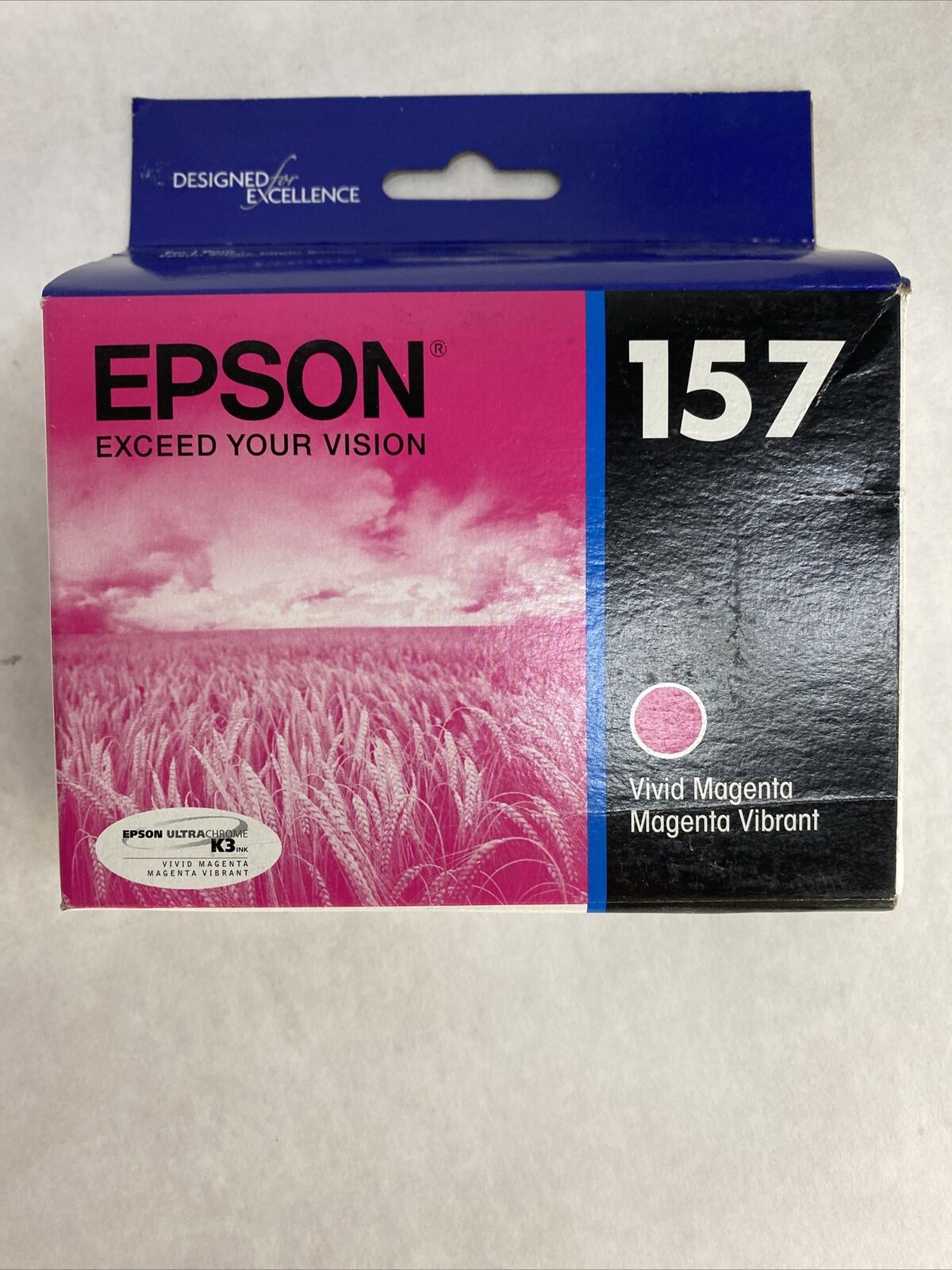 Epson T1573 Vivid Magenta 157 Photo R3000 Ink Cartridge Genuine C13T157320 2015