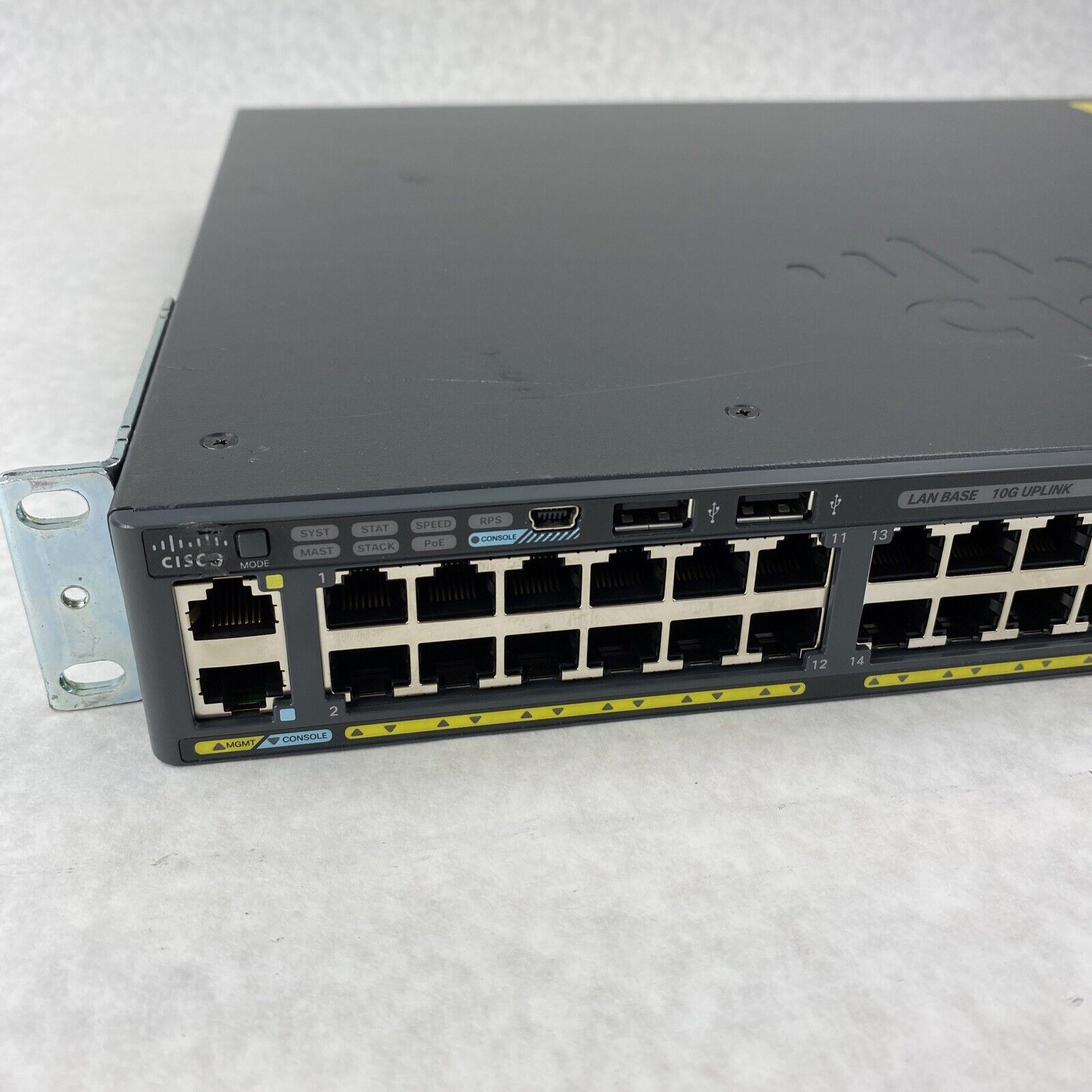Cisco Catalyst 2960-X Series WS-C2960X-48LPD-L V07 48 Port Gigabit Switch