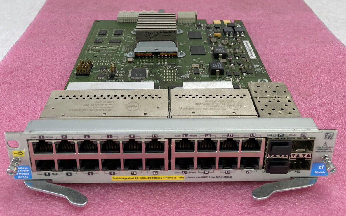 HP ProCurve 5400 zl Switch Module J8705A 5070-2134 B-4927-D3 NO POWER CORDS