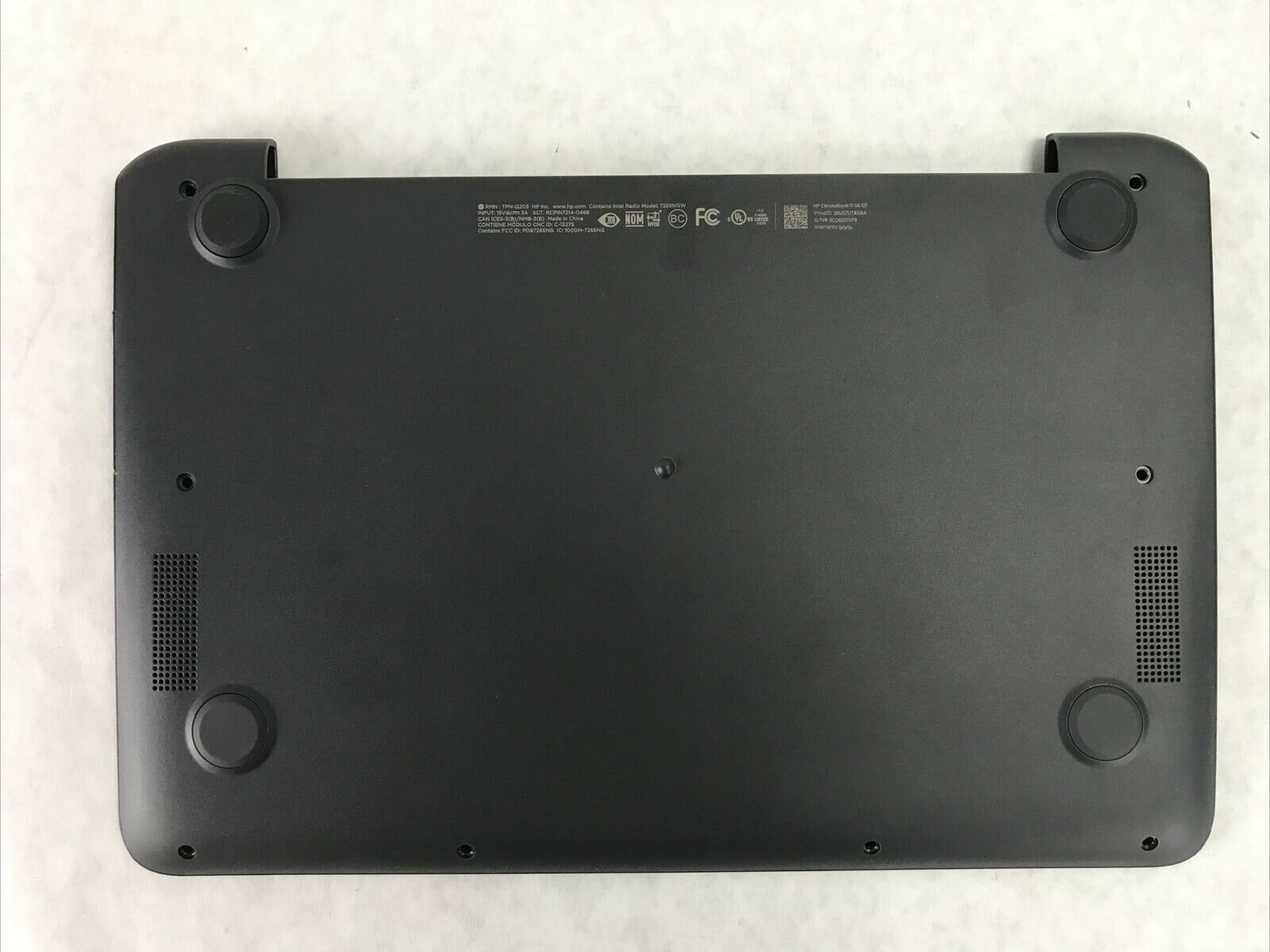 HP 11 Chromebook Gray Bottom Cover L14901-001