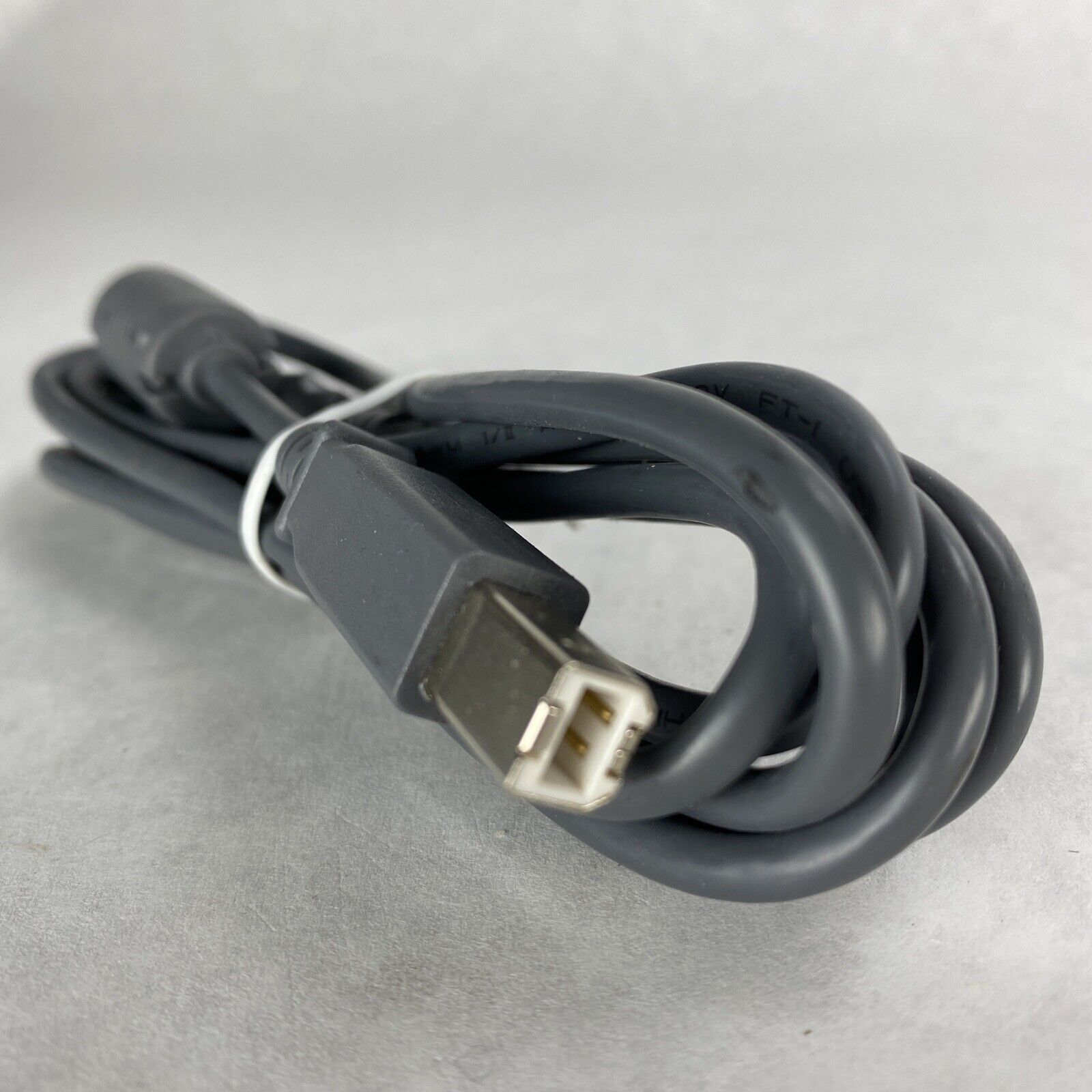 Lot( 10 ) Universal USB-A to USB-B 2.0 Gray 5ft Cable for Printer Scanner