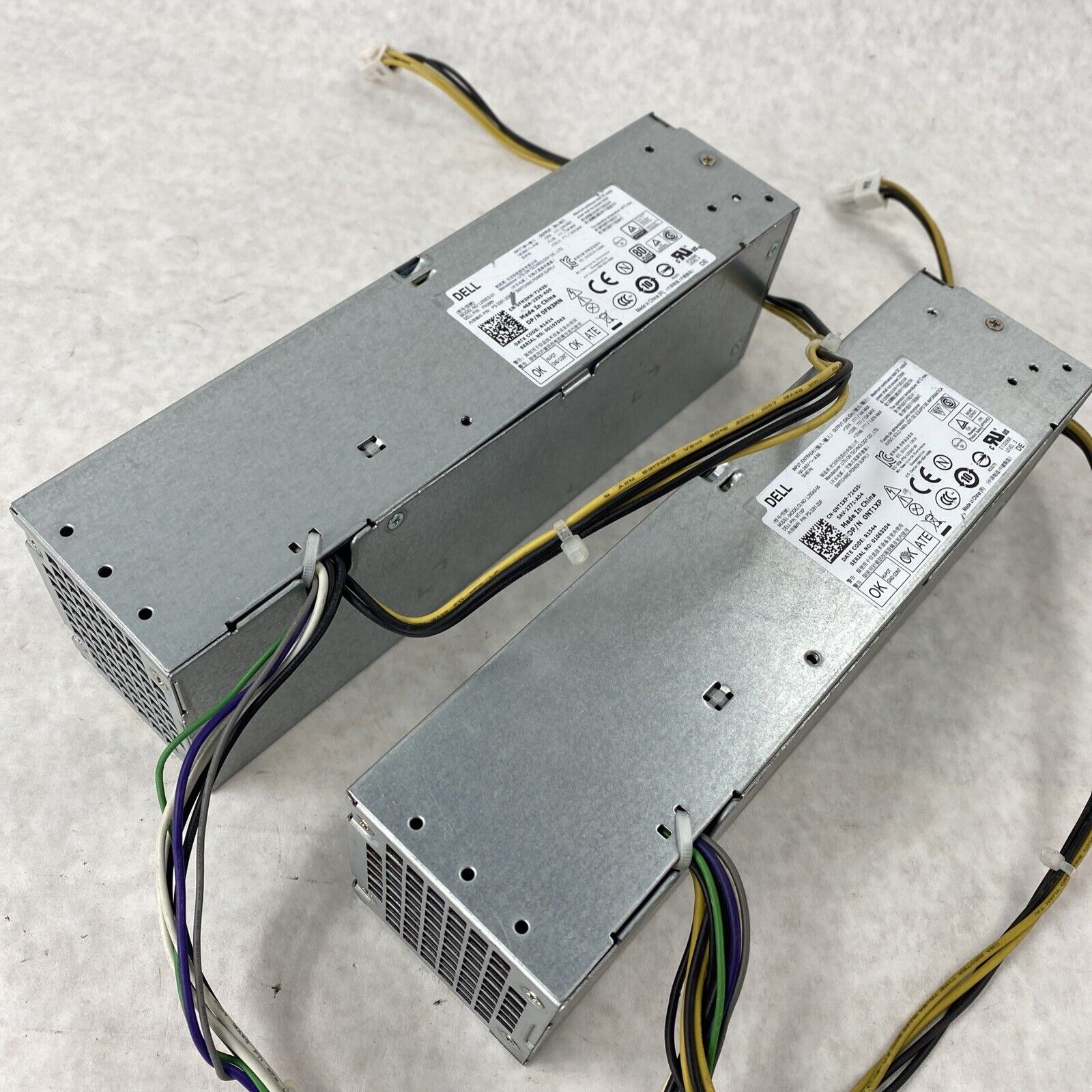 Mixed Lot of 2 Dell SFF Power Supplies OptiPlex 3040 Inspiron 3250 Vostro 3250